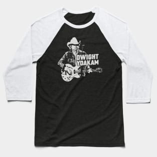 Dwight Yoakam Playing Guitar Baseball T-Shirt